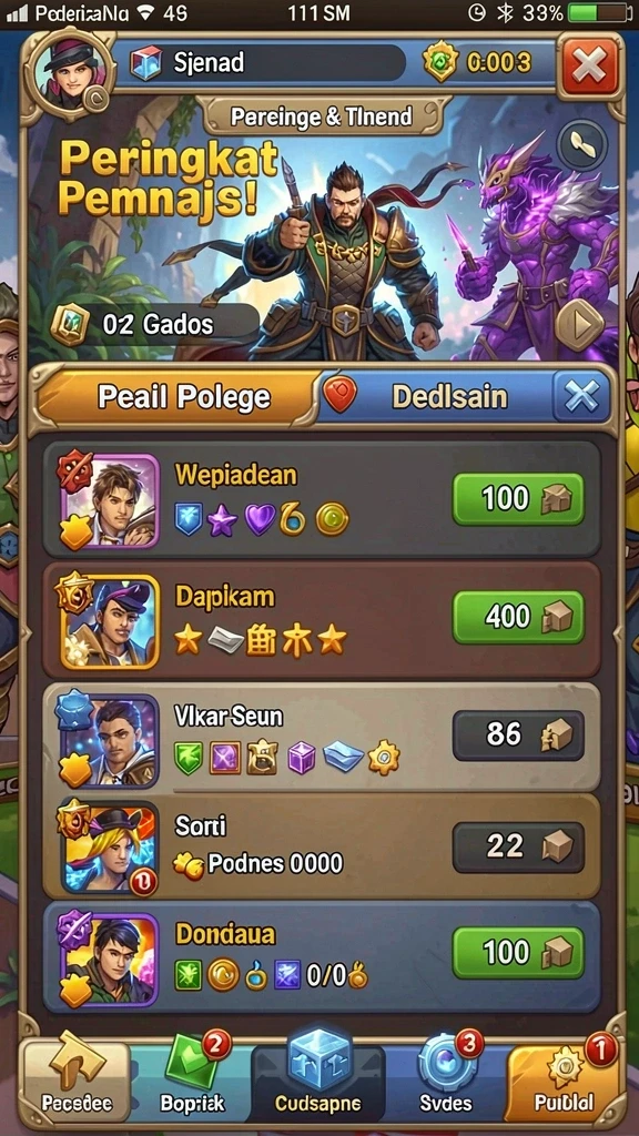 Misi seru dengan banyak tantangan menanti di setiap level.