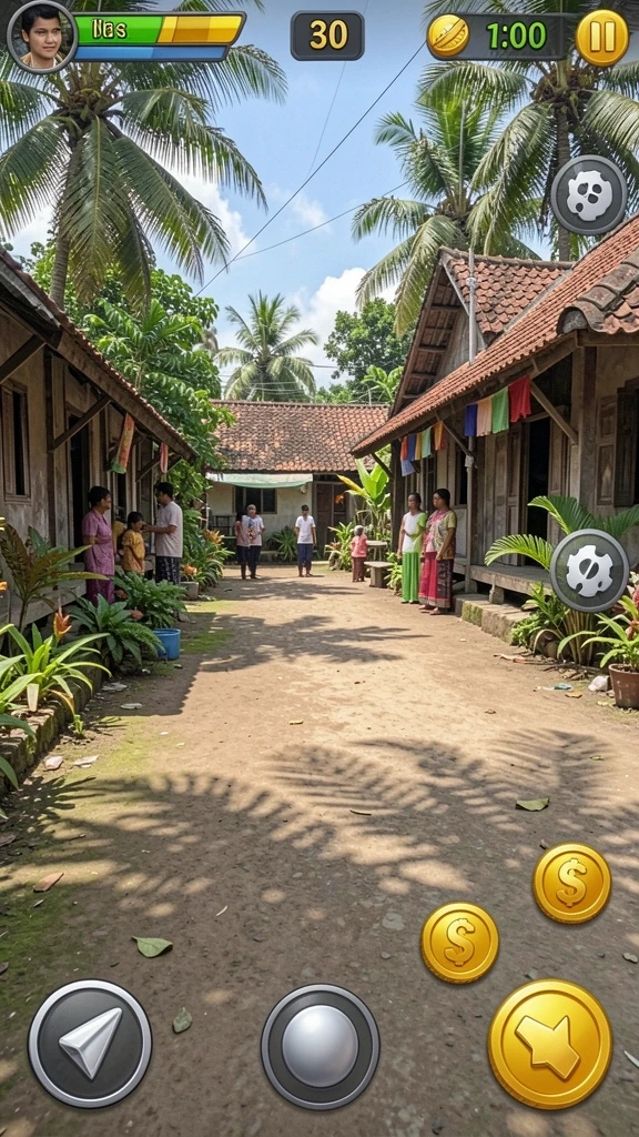 Mode permainan yang beragam membuat tidak mudah bosan.