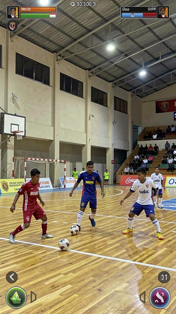 Tampilan awal BOS5000 yang menarik dan intuitif.