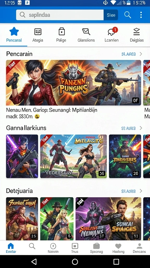 Fitur reward yang menambah keseruan bermain.