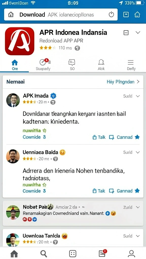Tampilan menu utama yang menarik dan intuitif.