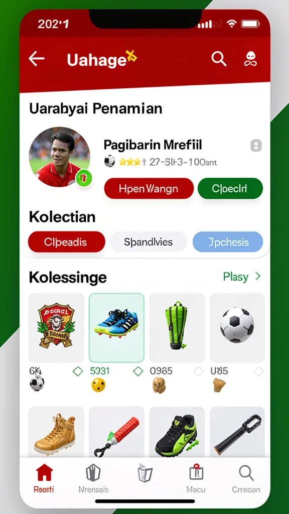 Kustomisasi karakter yang beragam dan unik.