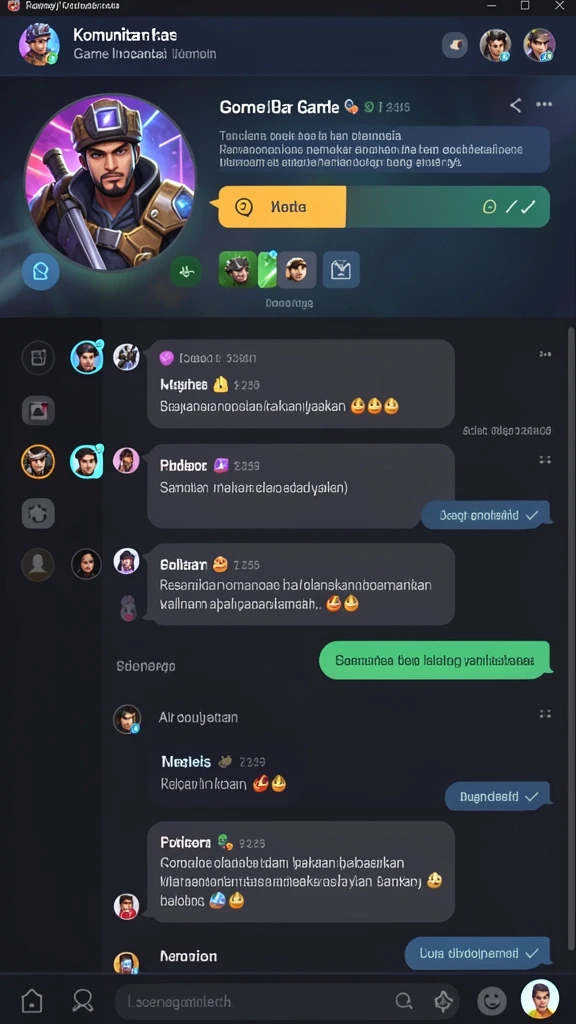 Tampilan antarmuka yang menarik dan mudah digunakan.