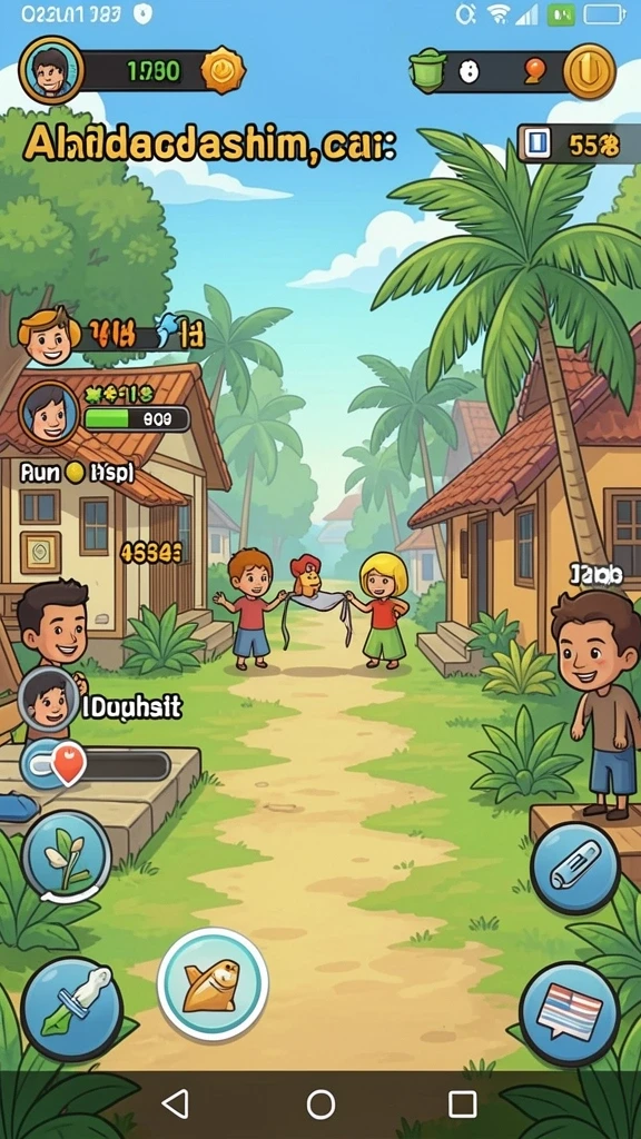 Karakter unik dengan kemampuan spesial mereka masing-masing.