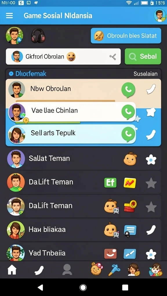 Tampilan antarmuka yang intuitif dan menarik.
