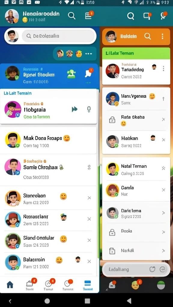 Mode permainan yang beragam dan menarik.
