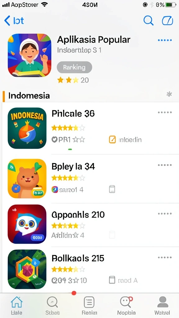 Tampilan antarmuka yang menarik dan mudah digunakan.