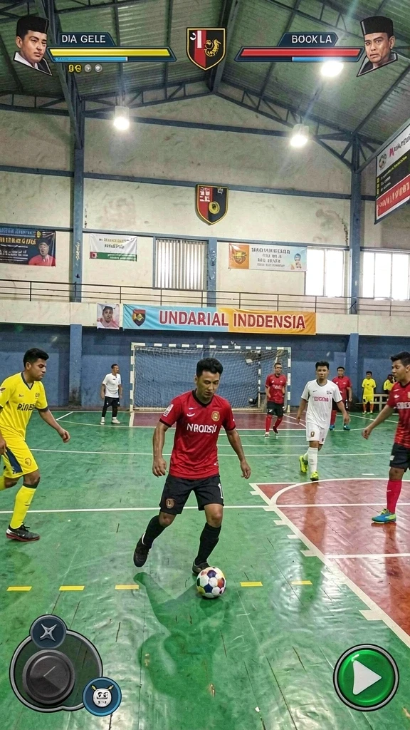 Tampilan antarmuka utama HQ777 yang mudah dinavigasi.