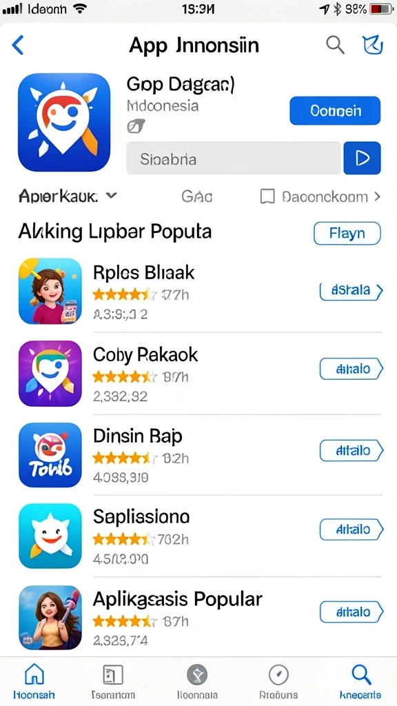 Tampilan antarmuka yang menawan dan ramah pengguna.