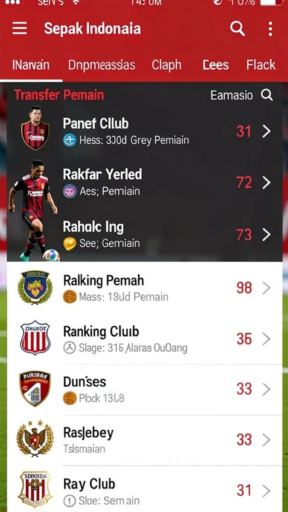 Tampilan antarmuka yang modern dan mudah dinavigasi.