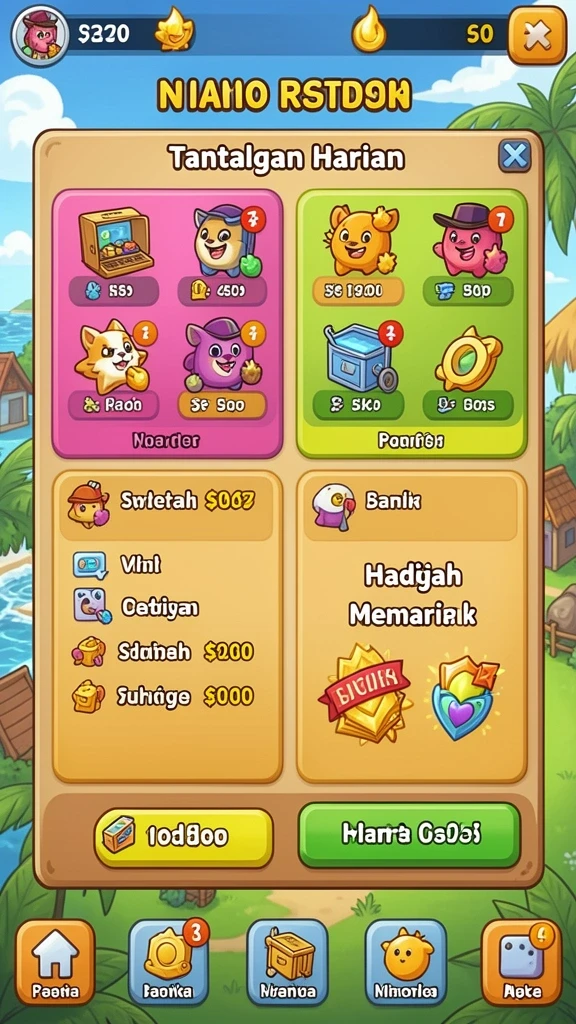 Level baru yang lebih menantang dan kreatif.