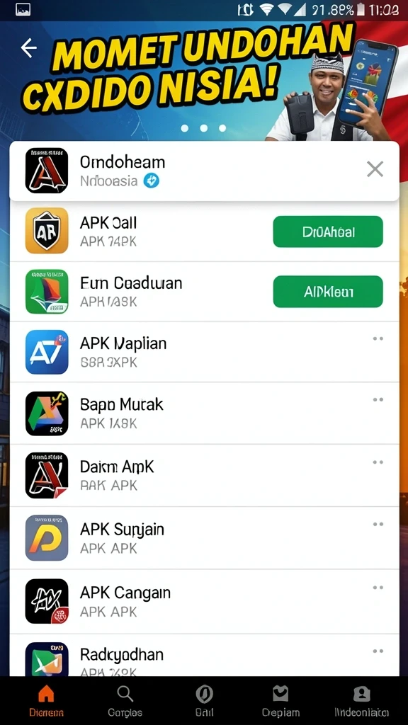 Tampilan utama aplikasi KAKA303 yang menarik.