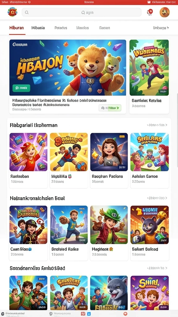 Screenshot memperlihatkan interaksi antar pemain di komunitas game.