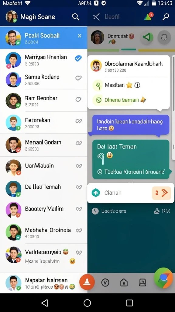 Layar fitur bonus yang menggiurkan dan menguntungkan.
