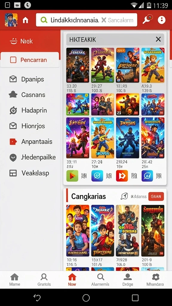 Screenshot 1: Menunjukkan pemain menangkap ikan besar.