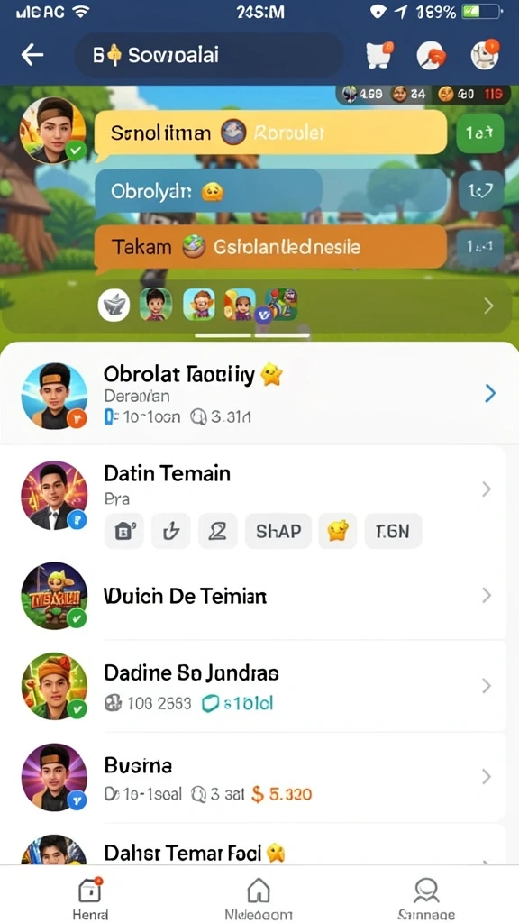 Tantangan level yang menguji ketangkasan dan strategi.