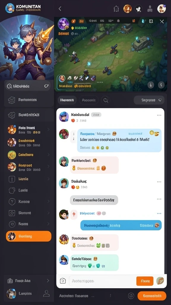 Screenshot menampilkan aksi pertarungan yang intens.