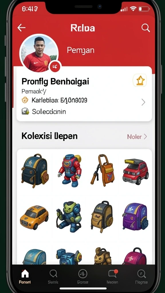 Tampilan antarmuka OKIDR yang menarik.