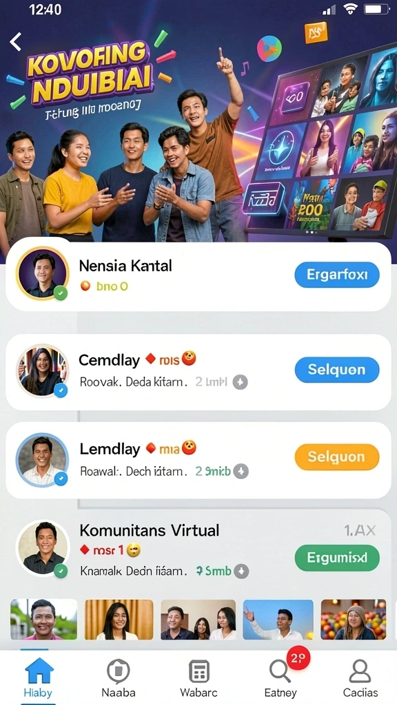 Karakter unik yang siap berpetualang.