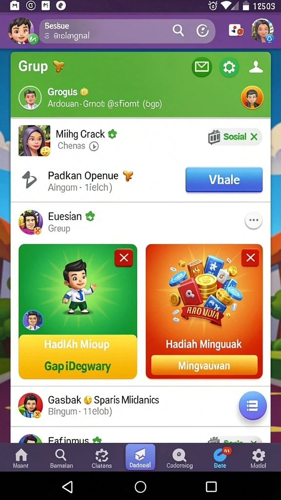 Tampilan antarmuka yang menarik dan mudah digunakan.