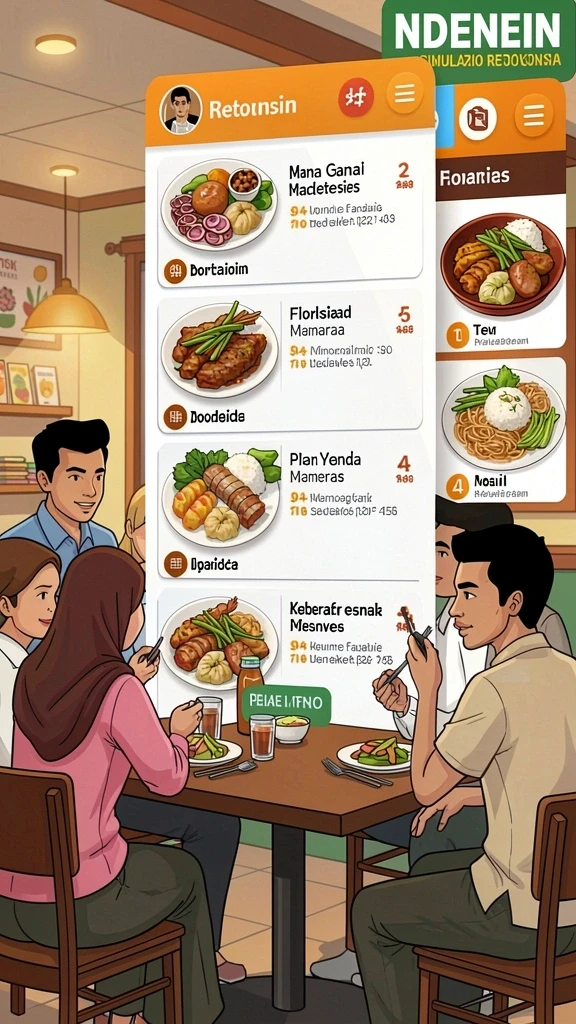 Tampilan antarmuka yang menarik dan mudah dinavigasi.