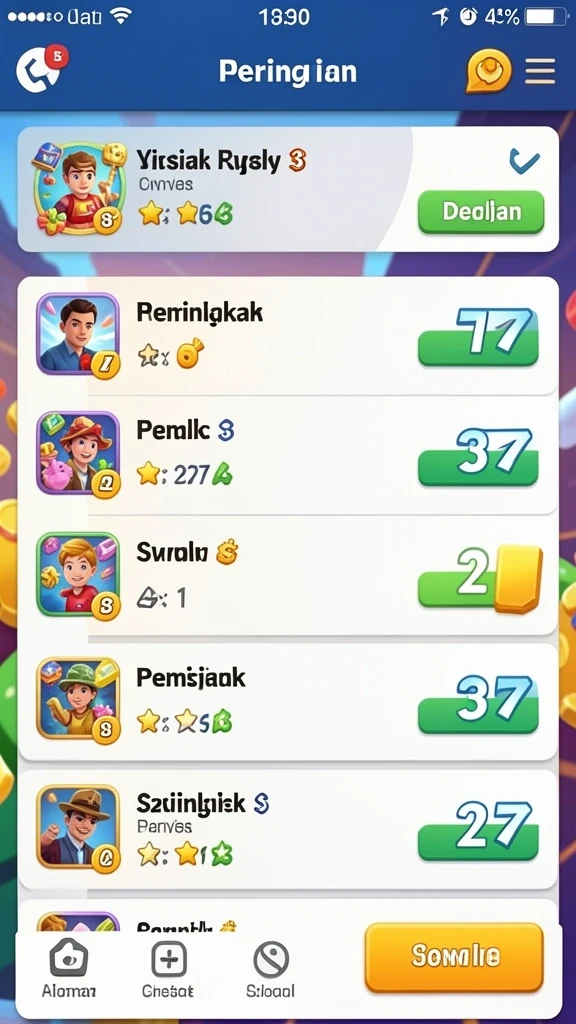 Komunitas aktif berinteraksi dan bersaing.
