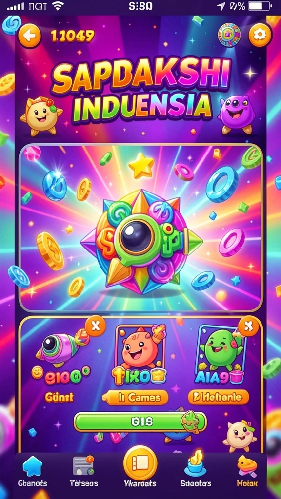 Screenshot menunjukkan tampilan karakter utama yang keren.