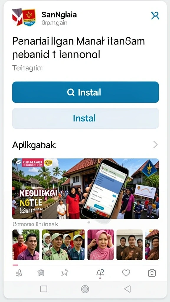 Tampilan antarmuka yang intuitif dan menarik.