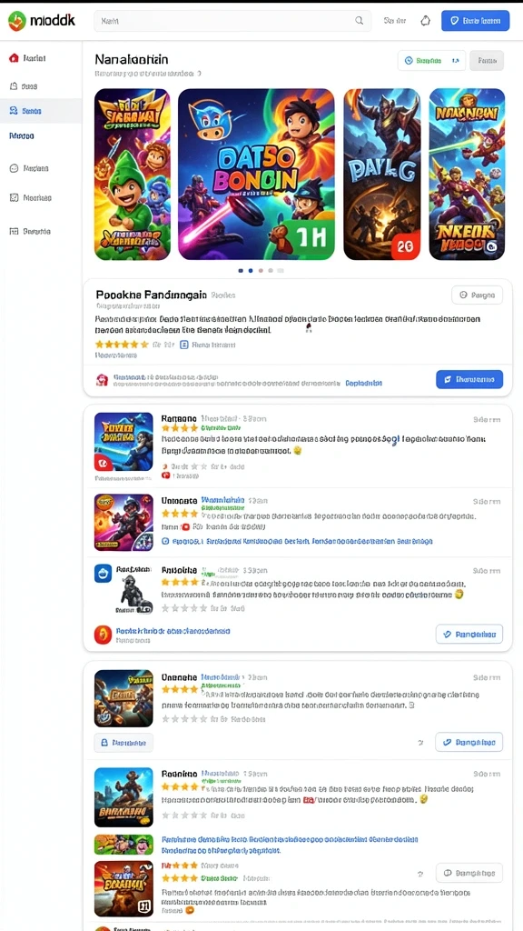 Screenshot dari karakter utama dengan latar belakang yang menawan.