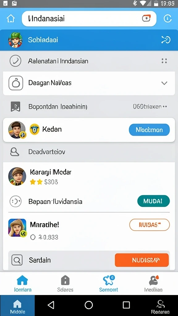 Screenshot bonus harian yang menggiurkan.