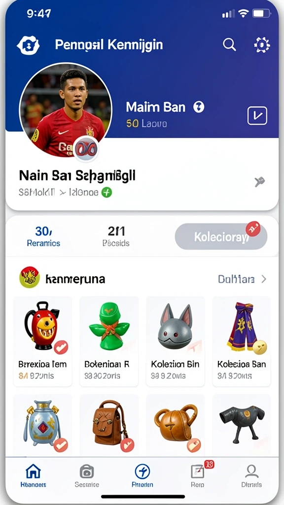 Tampilan antarmuka yang menarik di SPN88.