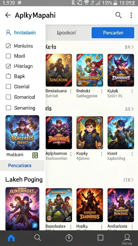 Beragam tema permainan slot yang menghibur.