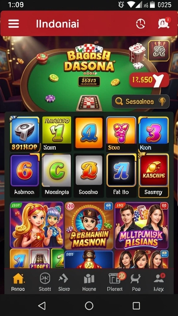 Fitur jackpot progresif untuk hadiah lebih besar.