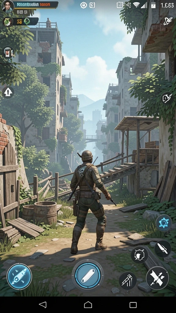 Tangkapan layar interaksi multiplayer yang seru.