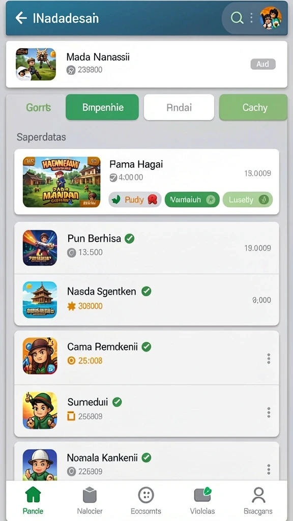 Level baru yang menantang untuk dijelajahi.