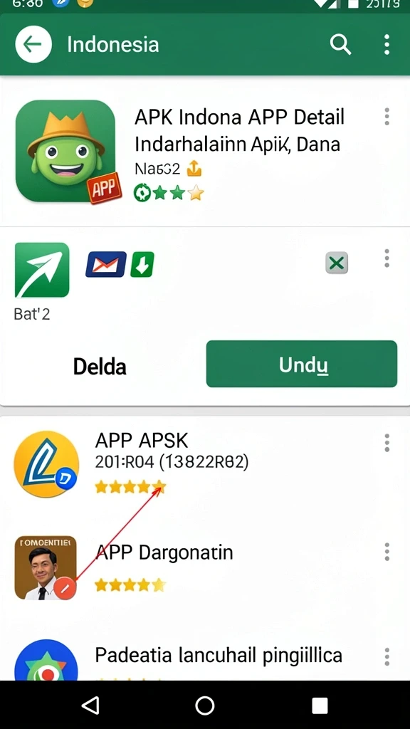 Tampilan karakter yang menawan di dalam game.